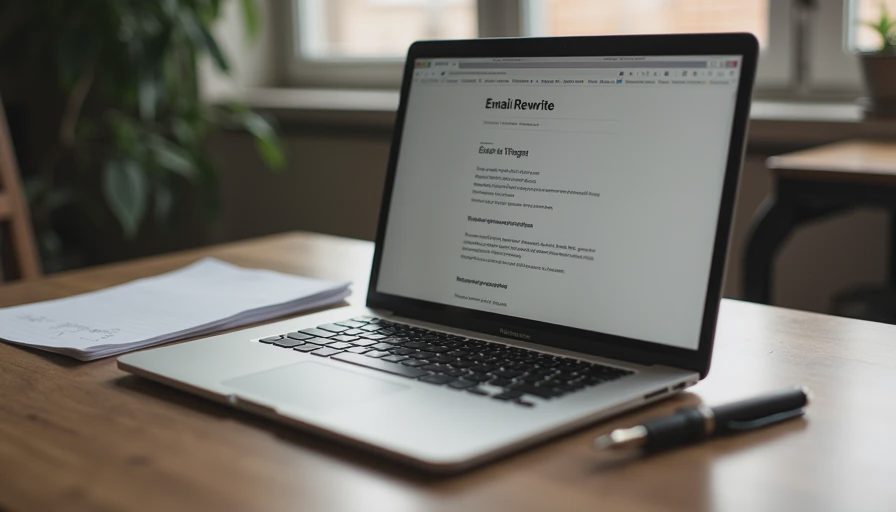 The Practical Email Rewrite Prompt for Busy Professionals